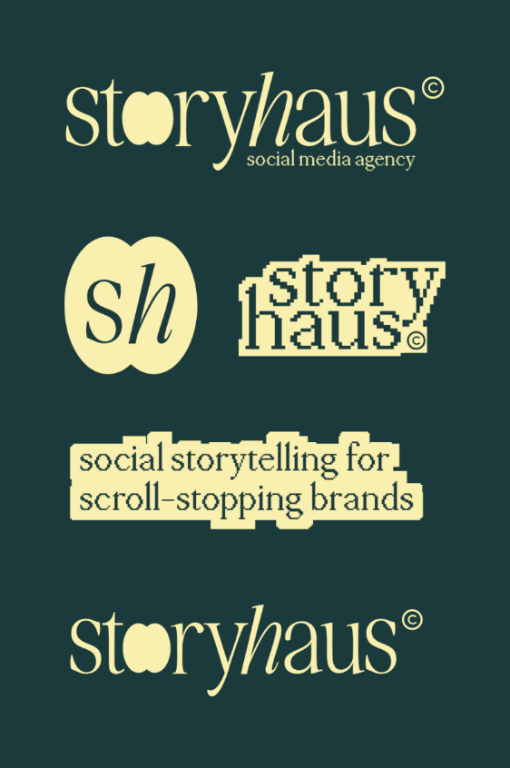 Social media manager logo branding kit