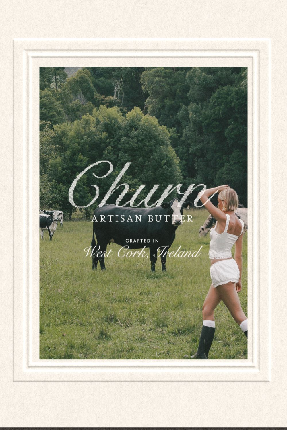 A logo for a butter company created based on brand strategy