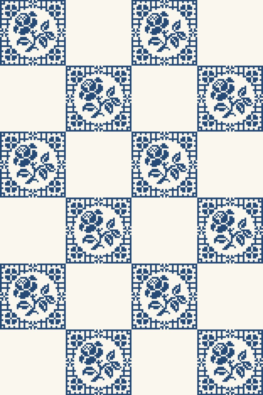 A brand pattern created for a rustic butter brand